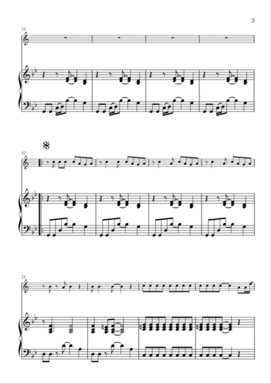 Come Together Tenor Saxophone scores gallery preview page 3