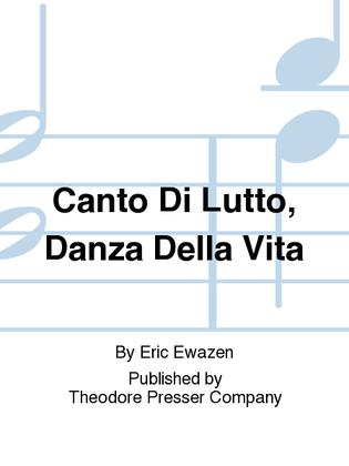 Book cover for Canto Di Lutto, Danza Della Vita