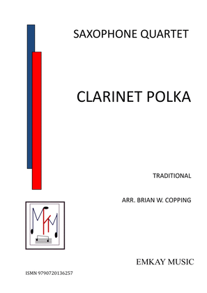 Book cover for CLARINET POLKA – SAXOHPONE QUARTET