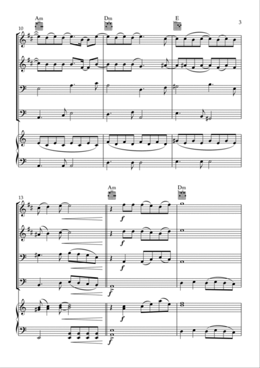 Flowers Trombone scores gallery preview page 3