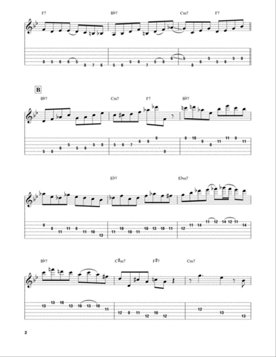 Bloomdido Electric Guitar scores gallery preview page 2