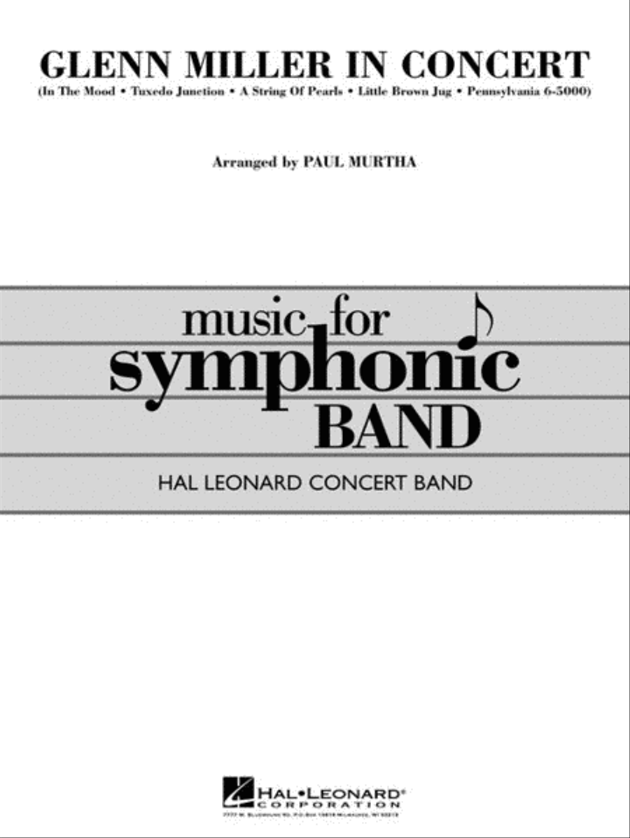 Glenn Miller in Concert Concert Band scores gallery preview page 2