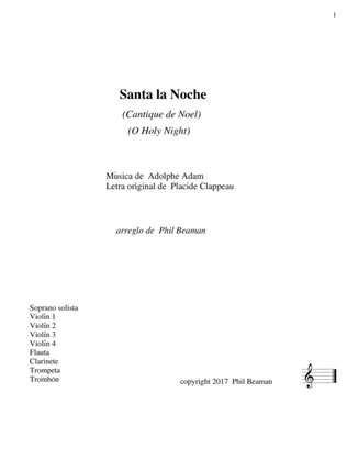 Santa la Noche - solista con orquesta