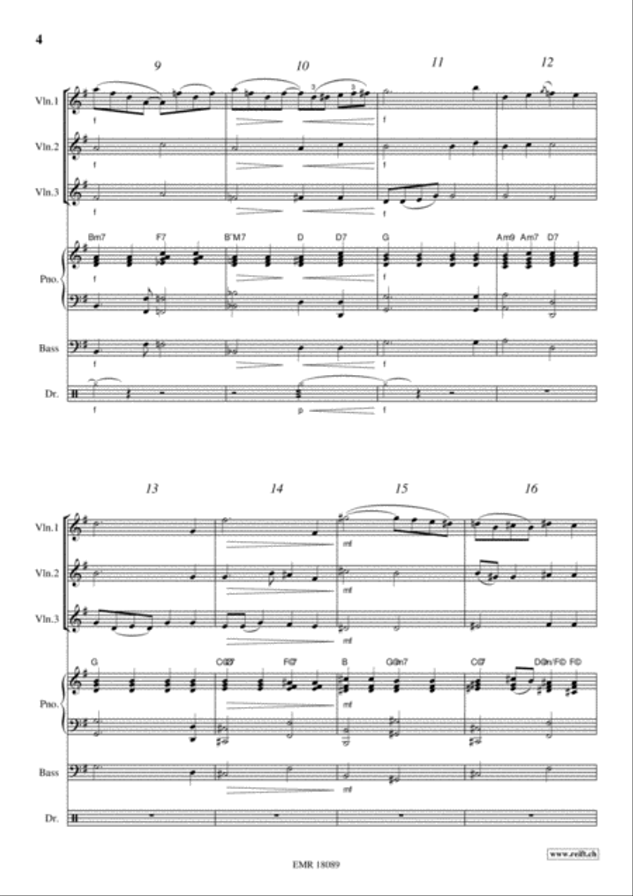 Bess, You Is My Woman Now Violin scores gallery preview page 4