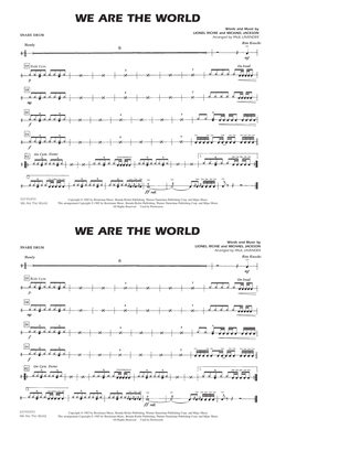 We Are The World - Snare Drum