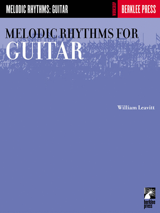 Book cover for Melodic Rhythms for Guitar