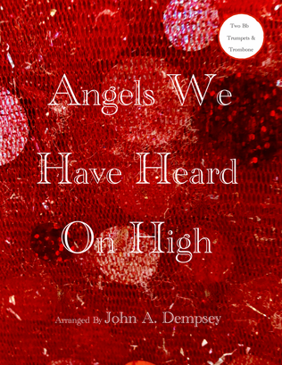 Book cover for Angels We Have Heard on High (Brass Trio): Two Trumpets and Trombone