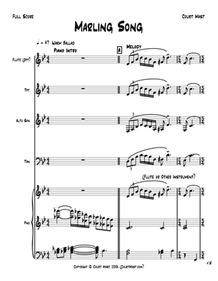 Marling Song - Lead Sheet