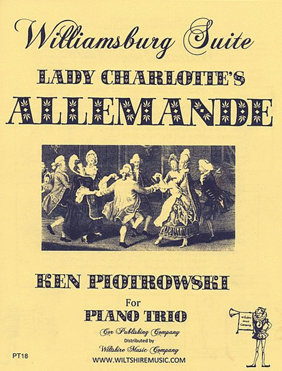 Lady Charlotte's Allemande fromWilliamsburg Suite
