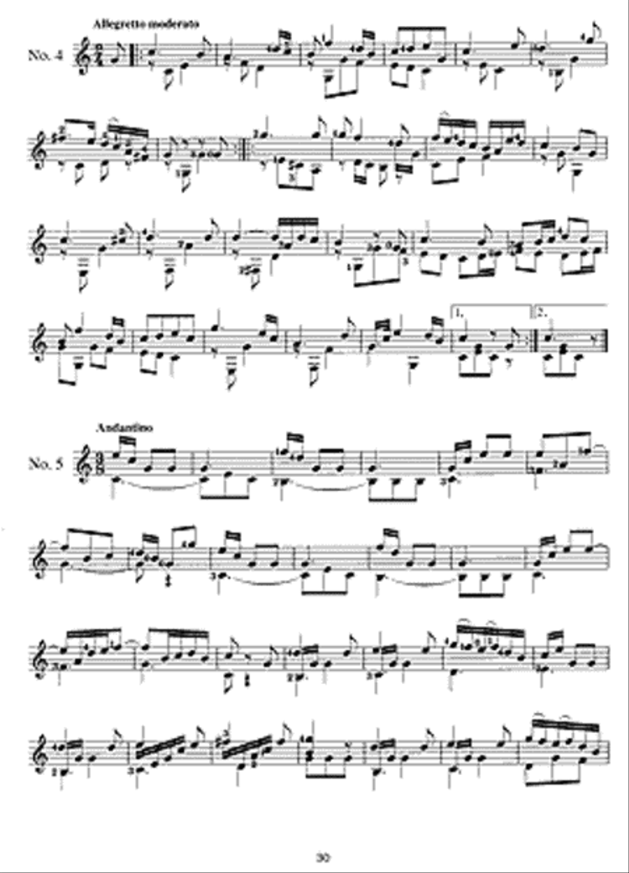 Complete Sor Studies for Classic Guitar Acoustic Guitar scores gallery preview page 3