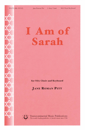 Book cover for I Am of Sarah