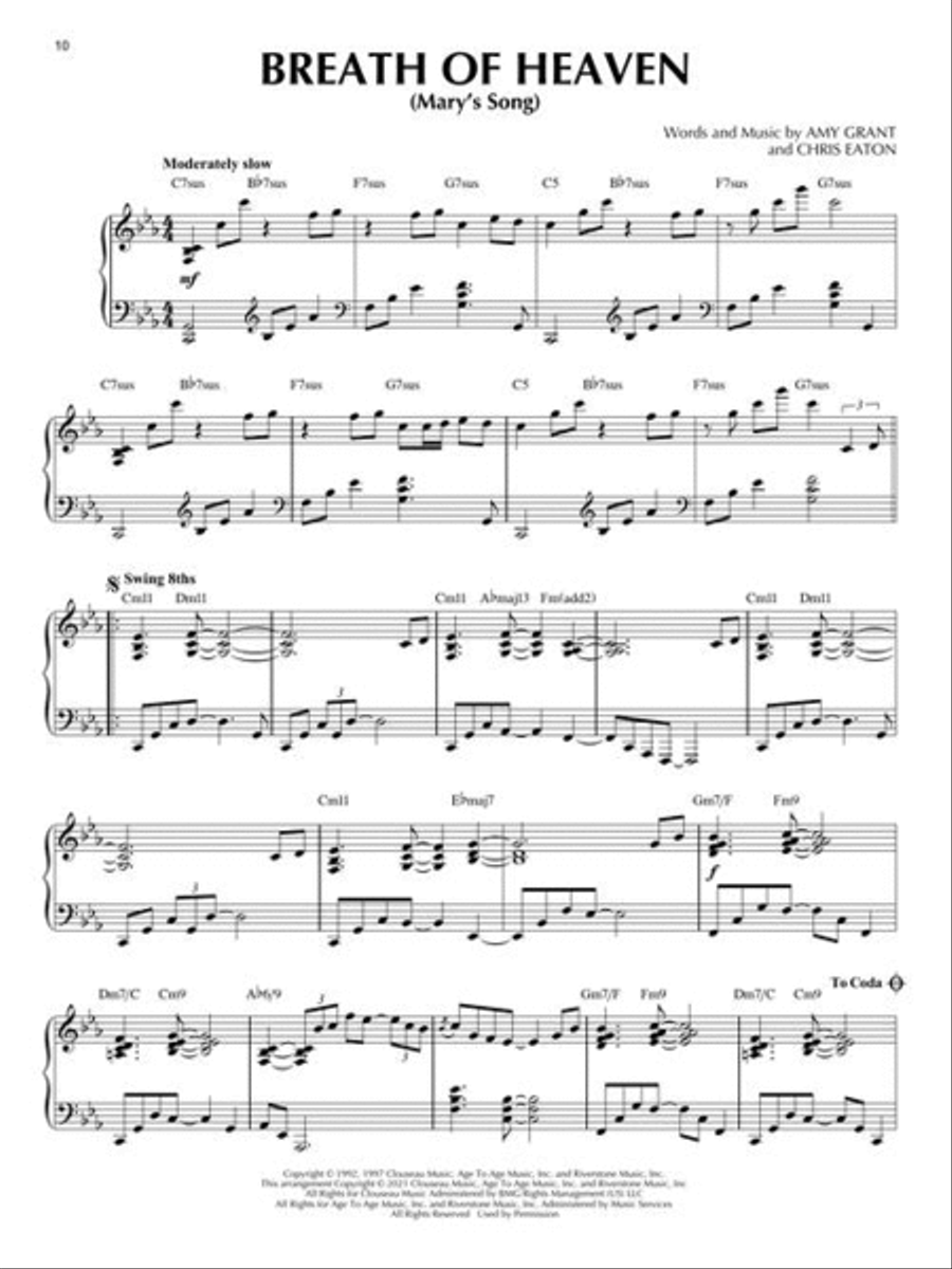 Christmas Classics Piano Solo scores gallery preview page 6