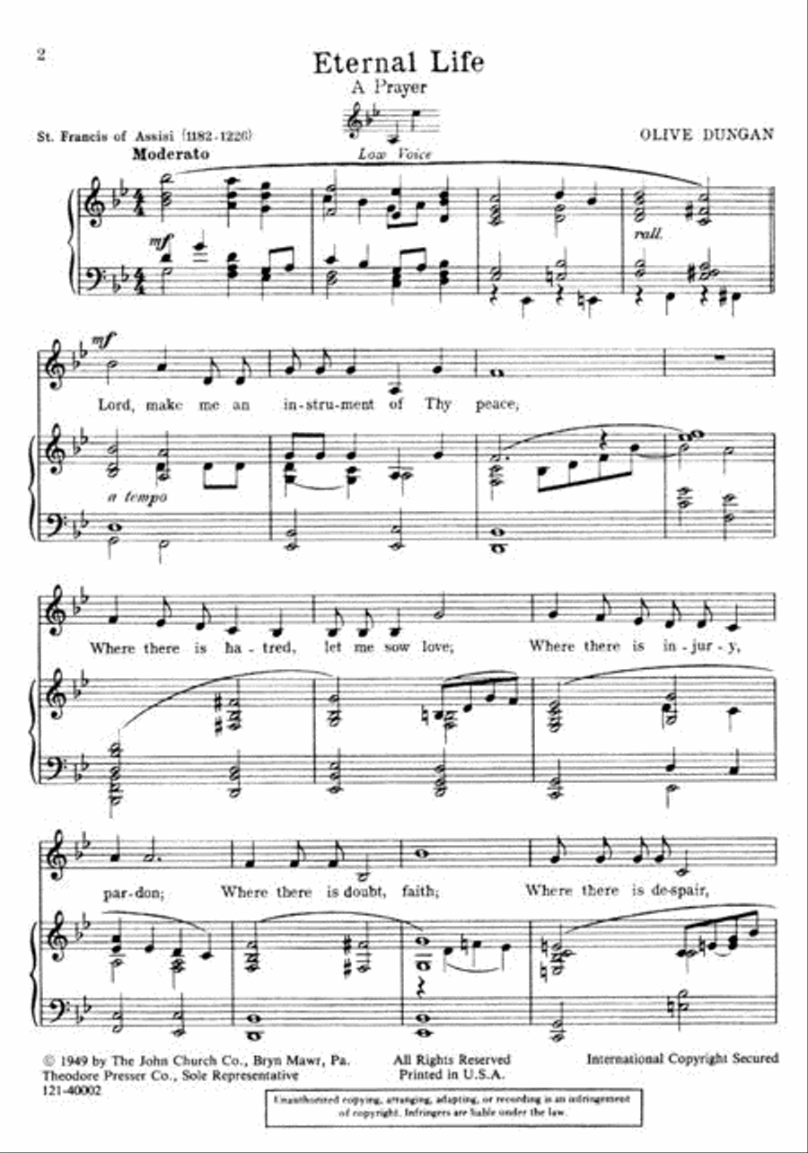 Eternal Life Eternal Life Chamber Music scores gallery preview page 2