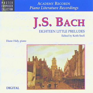 Book cover for Bach - Eighteen Little Preludes (CD)