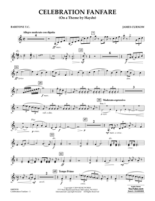 Celebration Fanfare (On a Theme by Haydn) - Baritone T.C.
