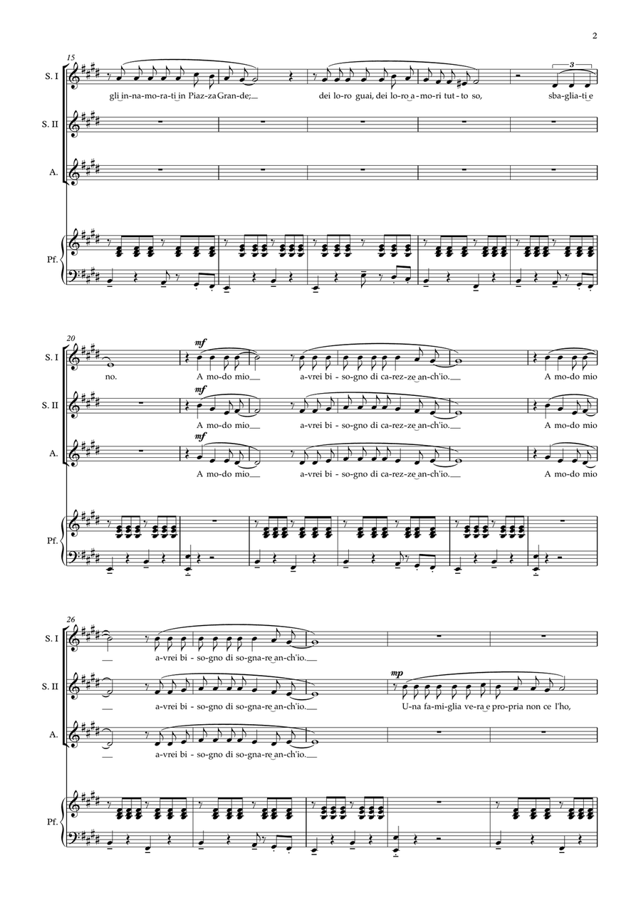 Piazza Grande SSA scores gallery preview page 2