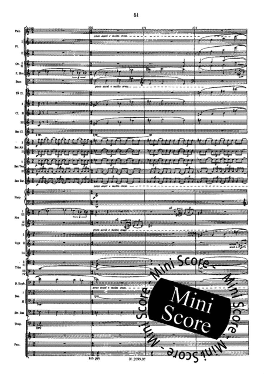 Hymns And Dances II Concert Band scores gallery preview page 57