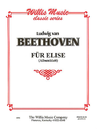 Book cover for Fur Elise (Albumblatt)