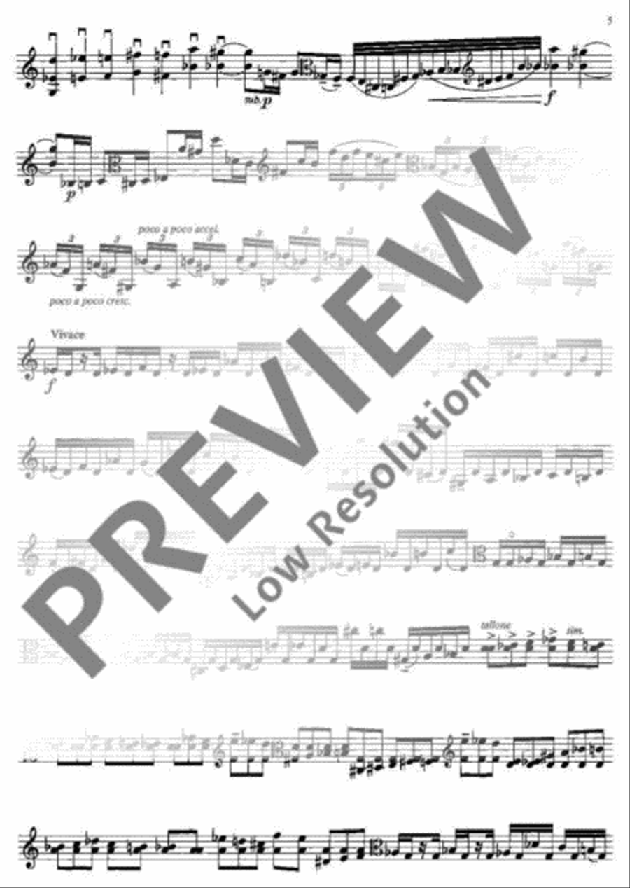 Cadenza Viola Solo scores gallery preview page 6