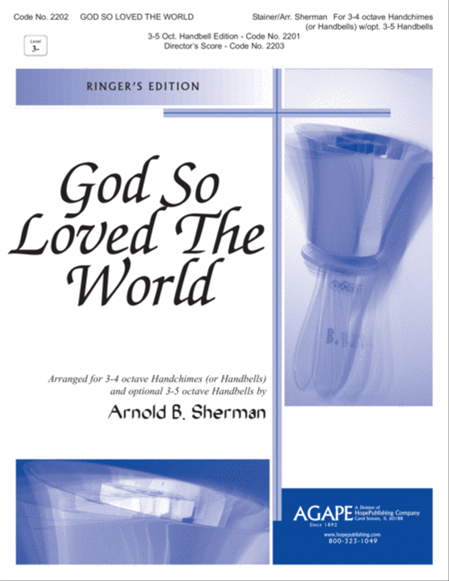 God So Loved the World 4-Octaves scores gallery preview page 1