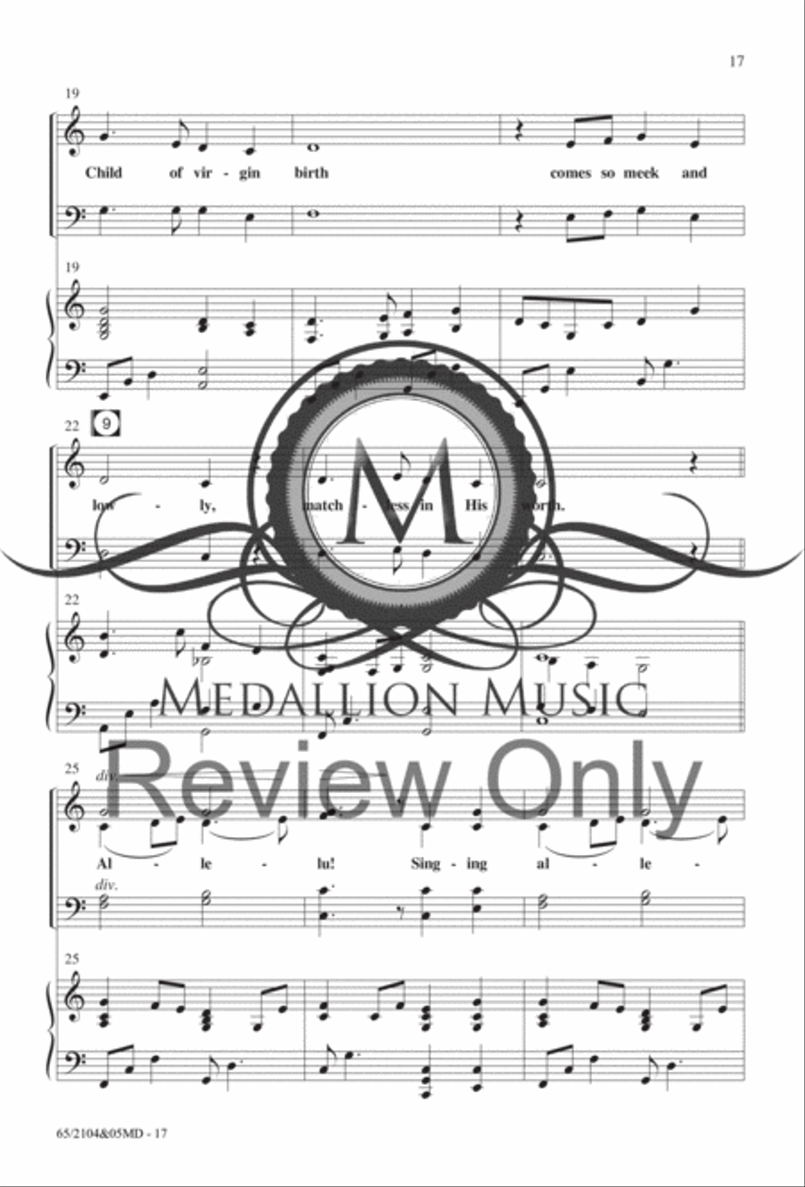 Love Made a Way - SATB with Performance CD 4-Part scores gallery preview page 18