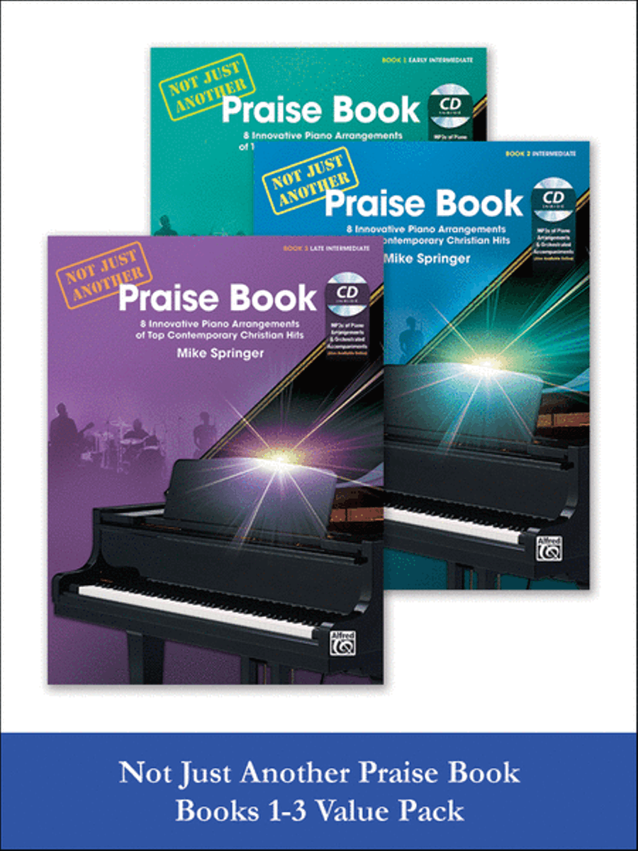 Not Just Another Praise Book 1-3 (Value Pack) Piano Solo scores gallery preview page 1
