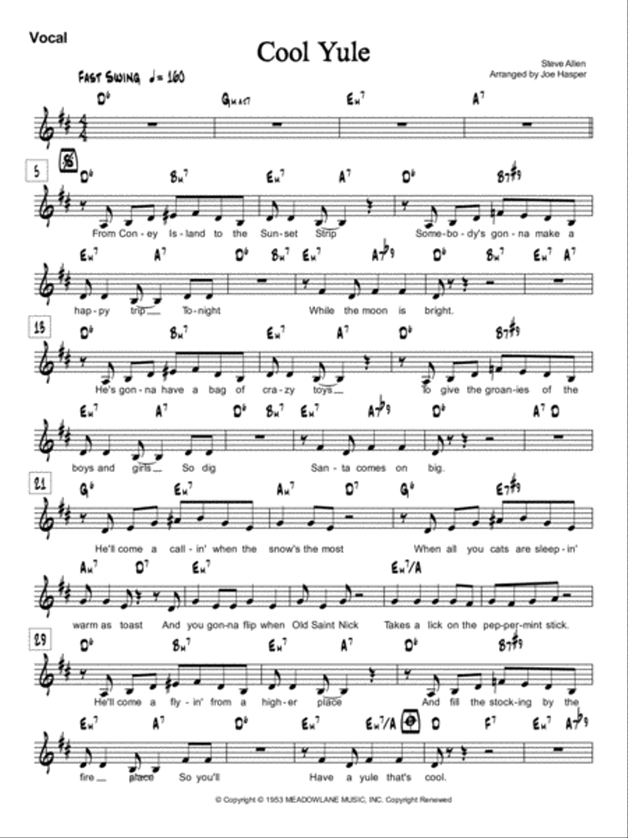 Cool Yule Small Ensemble scores gallery preview page 5