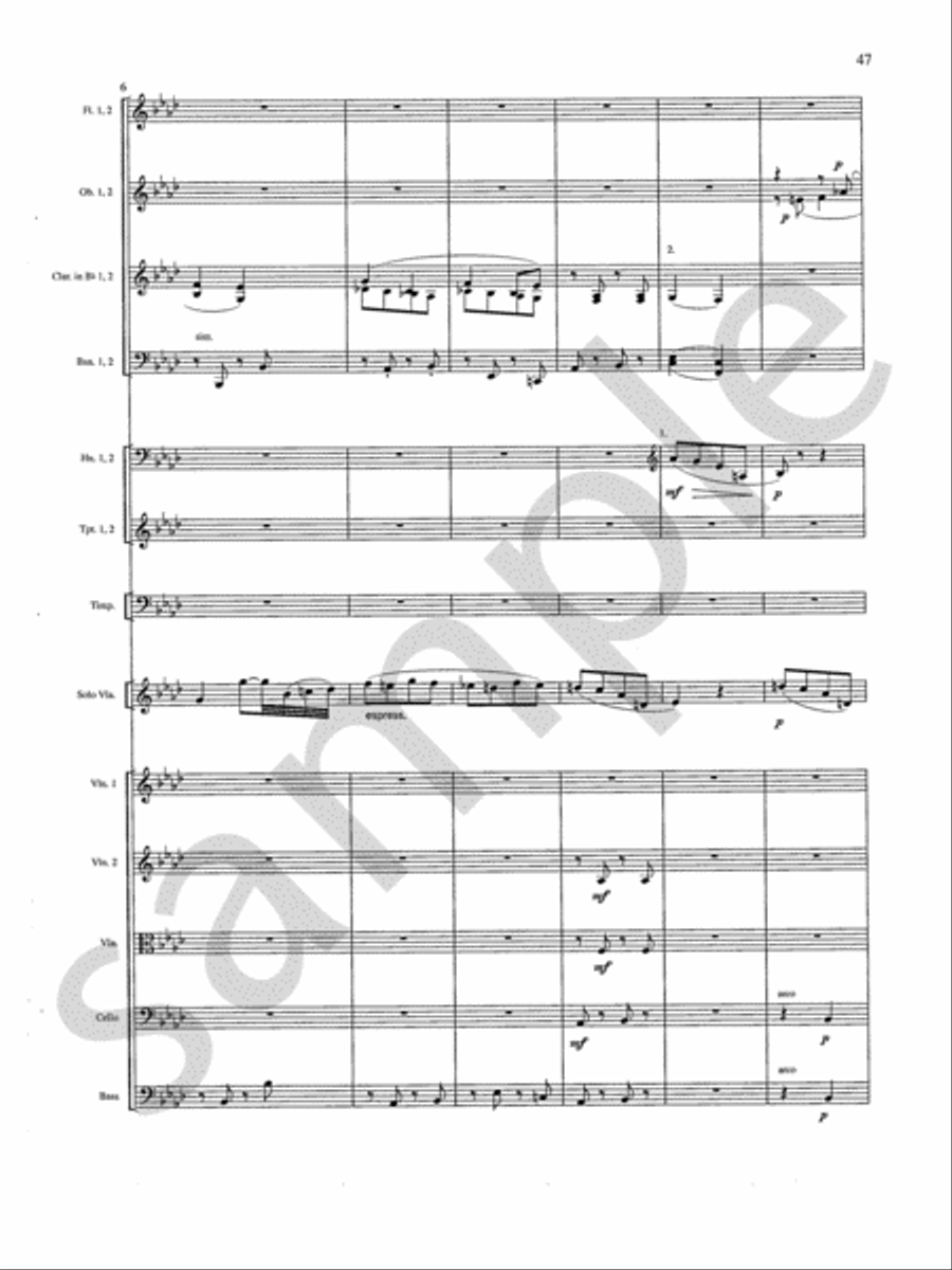 Concerto Orchestra scores gallery preview page 8