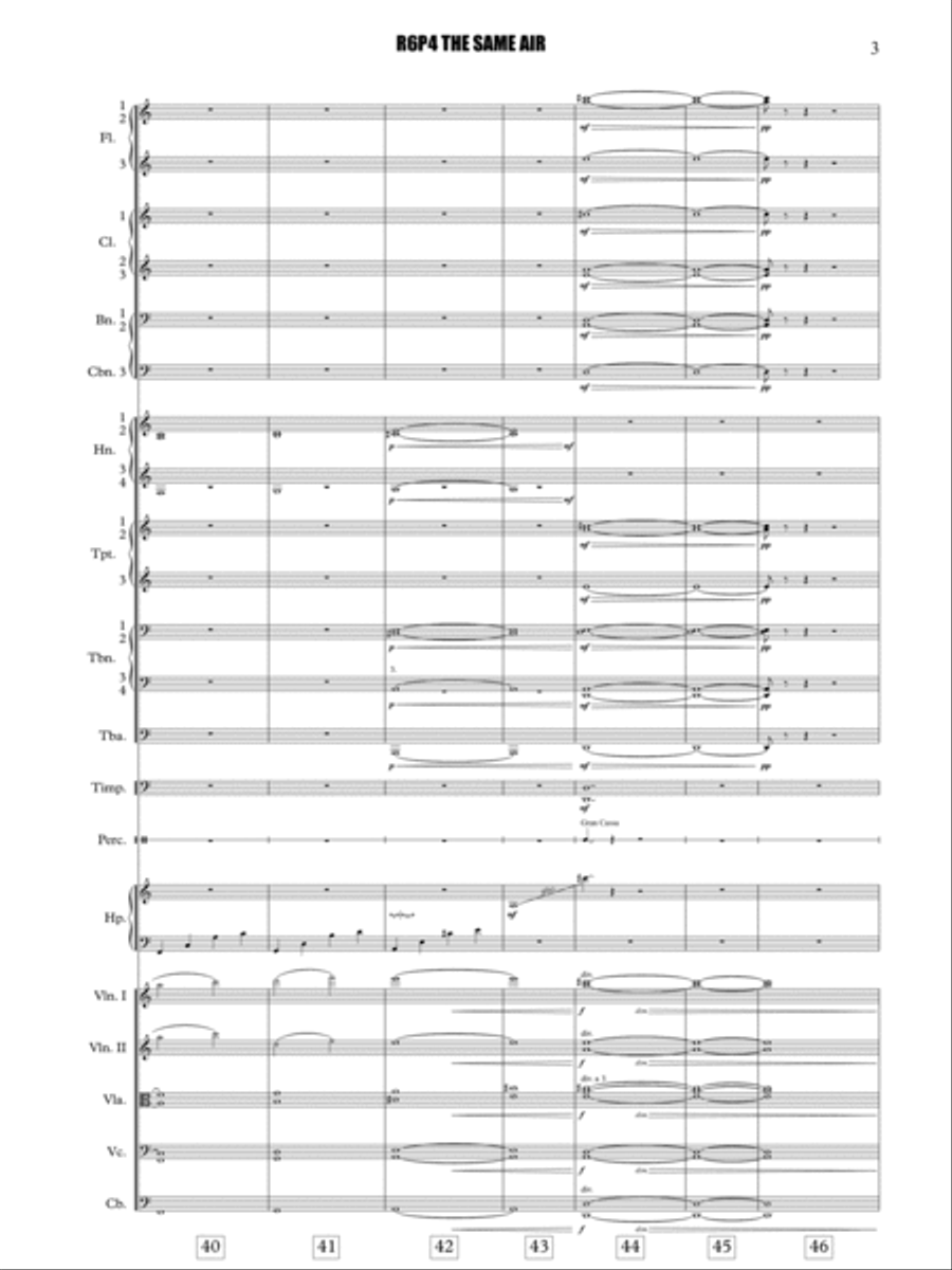 The Sum Of All Fears - Score - Score Only Full Orchestra scores gallery preview page 5