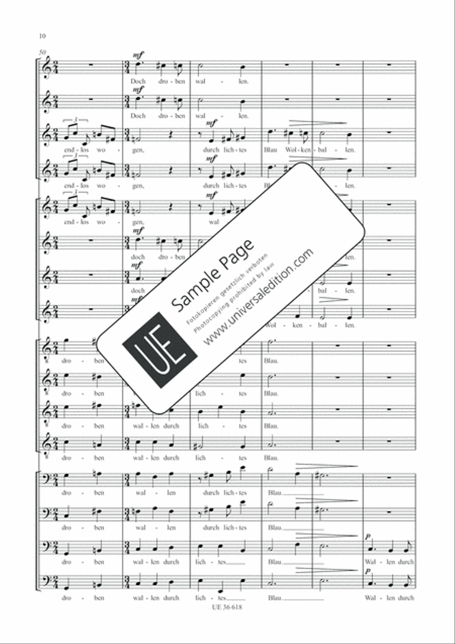 Im Sommerwind Im Sommerwind 4-Part scores gallery preview page 12