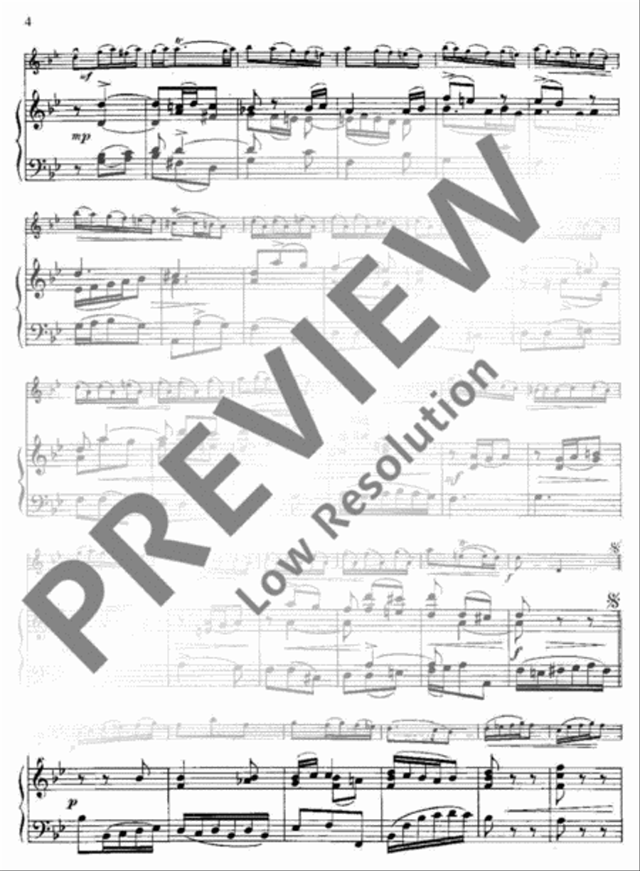 Aria/Sarabande et Courante Violin Solo scores gallery preview page 5