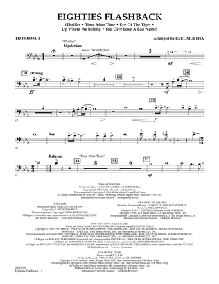 Eighties Flashback - Trombone 1