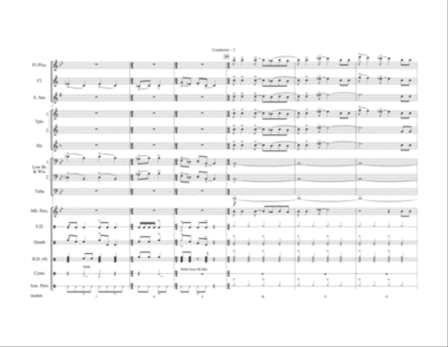 Black Dog Marching Band scores gallery preview page 3