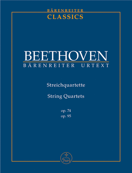 Beethoven : String Quartets   op. 74, op. 95