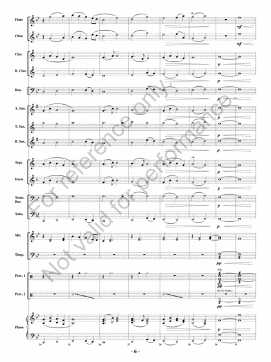 Going Home Going Home Concert Band scores gallery preview page 5