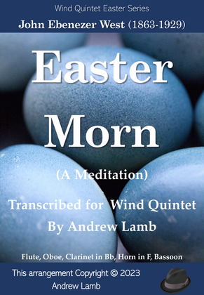 Book cover for Easter Morn (A Meditation) for Wind Quintet