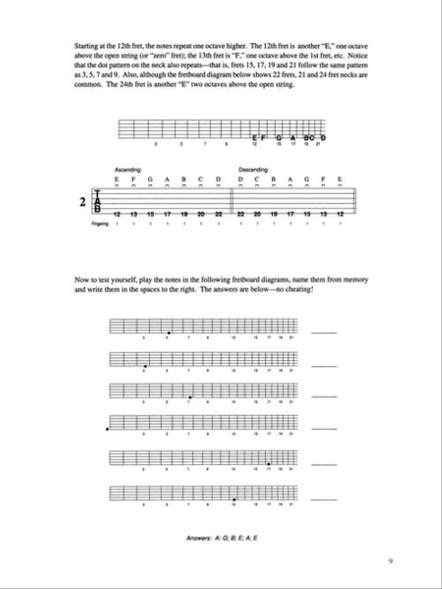 Metal Lead Guitar Primer Electric Guitar scores gallery preview page 5