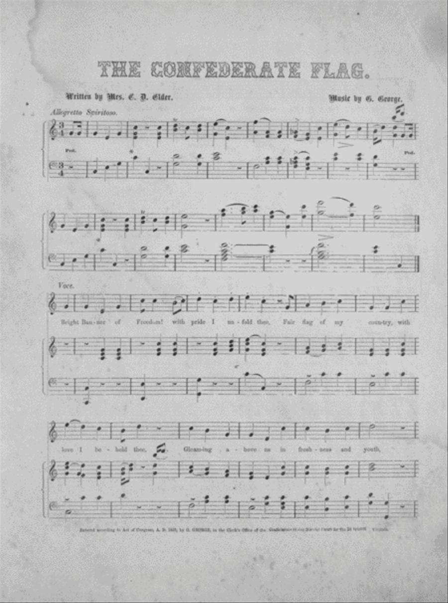The Confederate Flag Voice scores gallery preview page 2