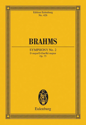 Book cover for Symphony No. 2 in D Major, Op. 73