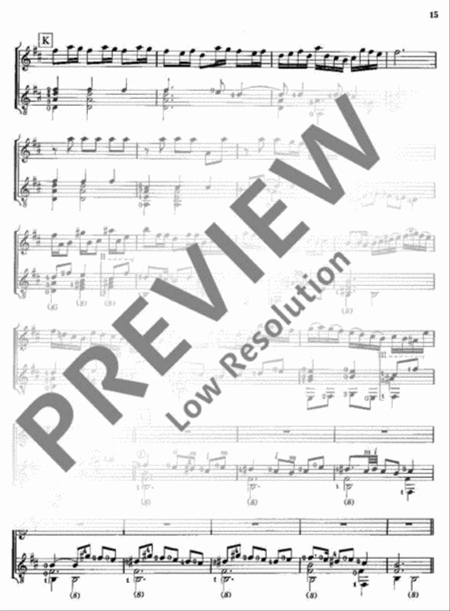 3 Dances 3 Dances Flute scores gallery preview page 16