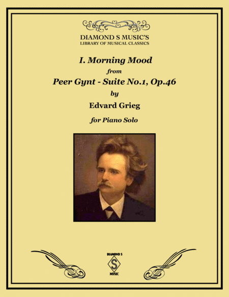 Morning Mood from Peer Gynt Suite No.1, Op. 46 - Edvard Grieg - Piano Solo image number null
