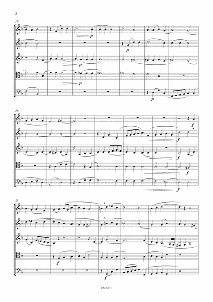 La Giovinetta Pianta for Brass Ensemble