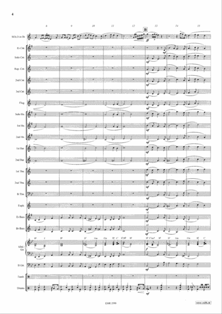 Gloryland Brass Band scores gallery preview page 5