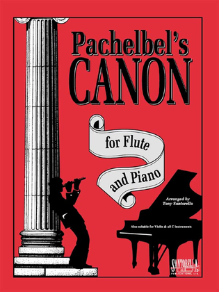 Book cover for Pachelbel's Canon for Flute and Piano