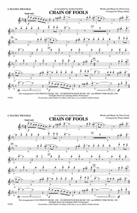 Book cover for Chain of Fools: Flute