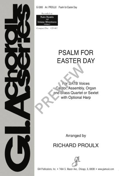 Psalm for Easter Day image number null