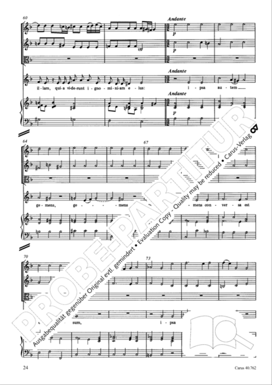 Lamentationes pro Hebdomada Sancta Score scores gallery preview page 39