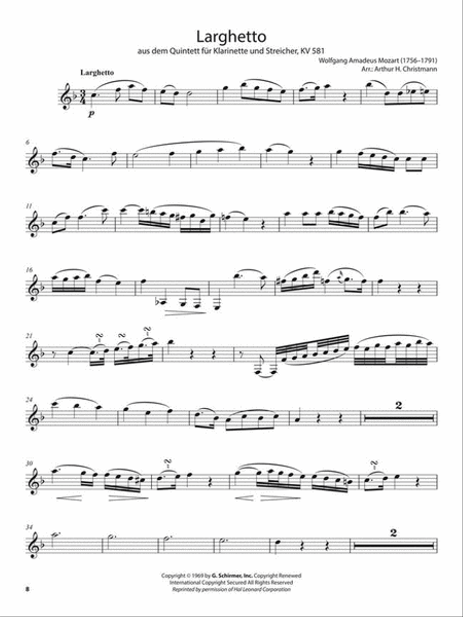 Da Capo Bühnenspaß Bronze - Klarinette Clarinet Solo scores gallery preview page 4