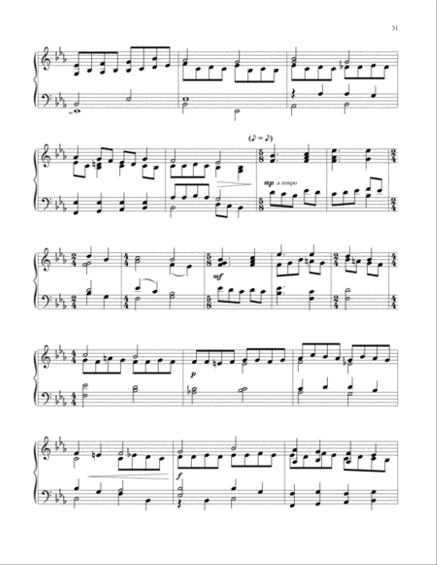 Grace and Peace Vol 8 Songs of lament and Longing Piano Solo scores gallery preview page 32