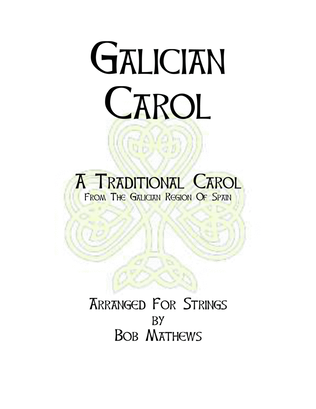 Book cover for Galician Carol for Violin/Viola/Cello/Bass solo or ensemble